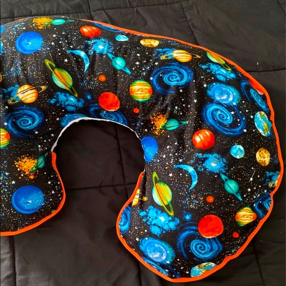 Handmade solar system/planet theme Boppy cover
